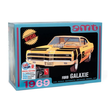 KIT PARA MONTAR AMT FORD GALAXIE HARDTOP 1969 1/25 AMT 1373